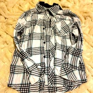 ✨Tony Hawk✨Flannel detachable hoodie mix w/ other $7 items 💰3/$15 🤩5/$20